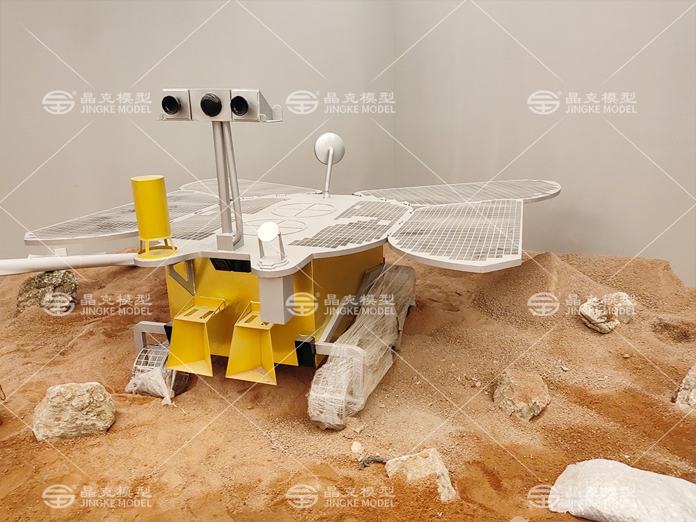 祝融號火星車模型